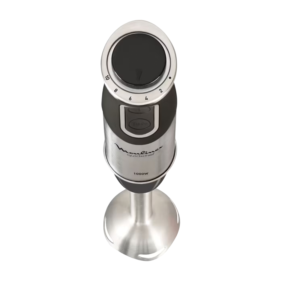 Mixeur Plongeant 3en1 Moulinex Quickchef 1000W Inox - DD655810 - Image 3